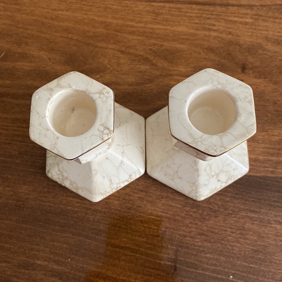 Partylite Ivory Palazzo Candle Holders - Picture 6 of 11